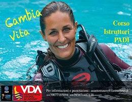 Corsi istruttori presso il Ventotene Diving Academy